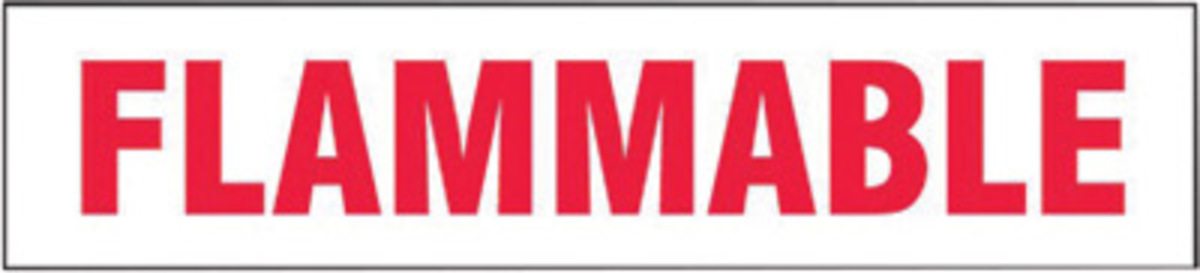 Accuform Signs 2 X 9 Red And White 4 mil Adhesive Vin A81LCHL573VSP for sale online at autumn supply