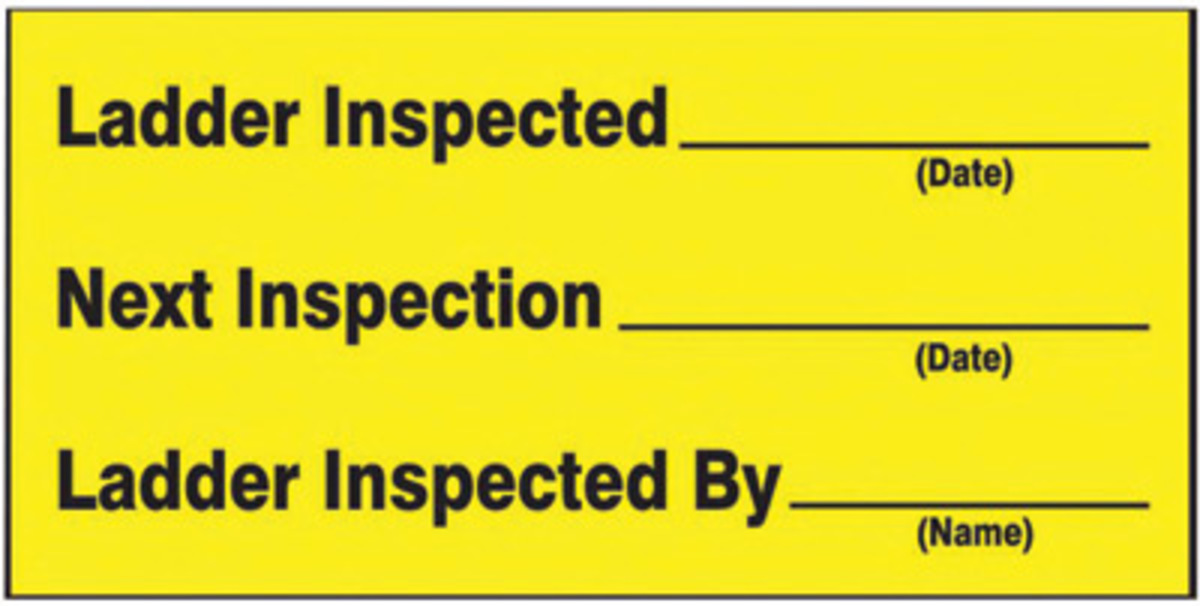 Accuform Signs 1 12 X 3 Black And Yellow 4 mil Adhesi A81LCRT507VSP for sale online at autumn supply