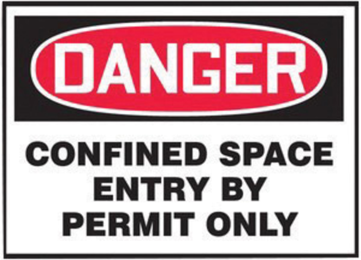 Accuform Signs 3 12 X 5 Red Black And White 4 mil Adh A81LCSP244VSP for sale online at autumn supply