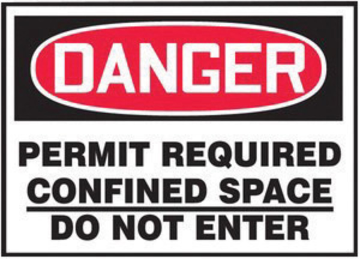 Accuform Signs 3 12 X 5 Red Black And White 4 mil Adh A81LCSP264VSP for sale online at autumn supply