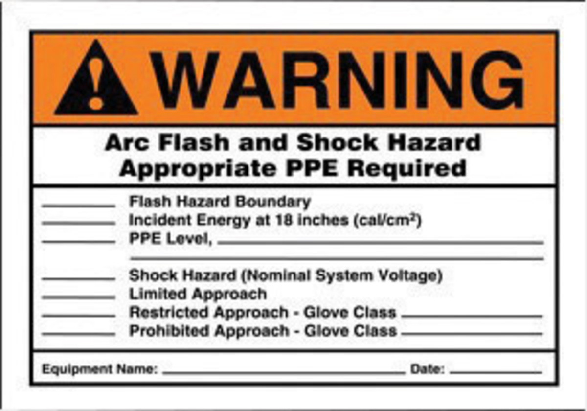 Accuform Signs 5 X 7 Black Orange And White 6 mil Adh A81LELC320 for sale online at autumn supply