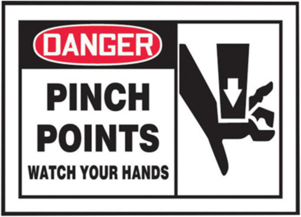 Accuform Signs 3 12 X 5 Red Black And White 4 mil Adh A81LEQM017VSP for sale online at autumn supply