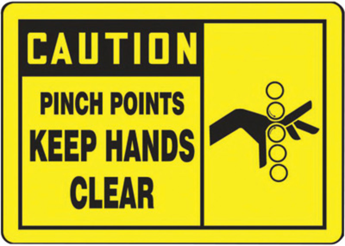 Accuform Signs 3 12 X 5 Black And Yellow 4 mil Adhesi A81LEQM613VSP for sale online at autumn supply