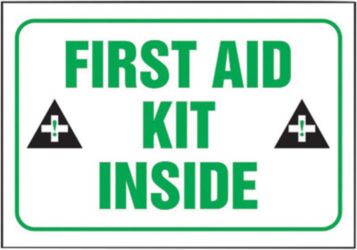 Accuform Signs 5 X 7 Black Green And White 4 mil Adhe A81LFSD511VSP for sale online at autumn supply