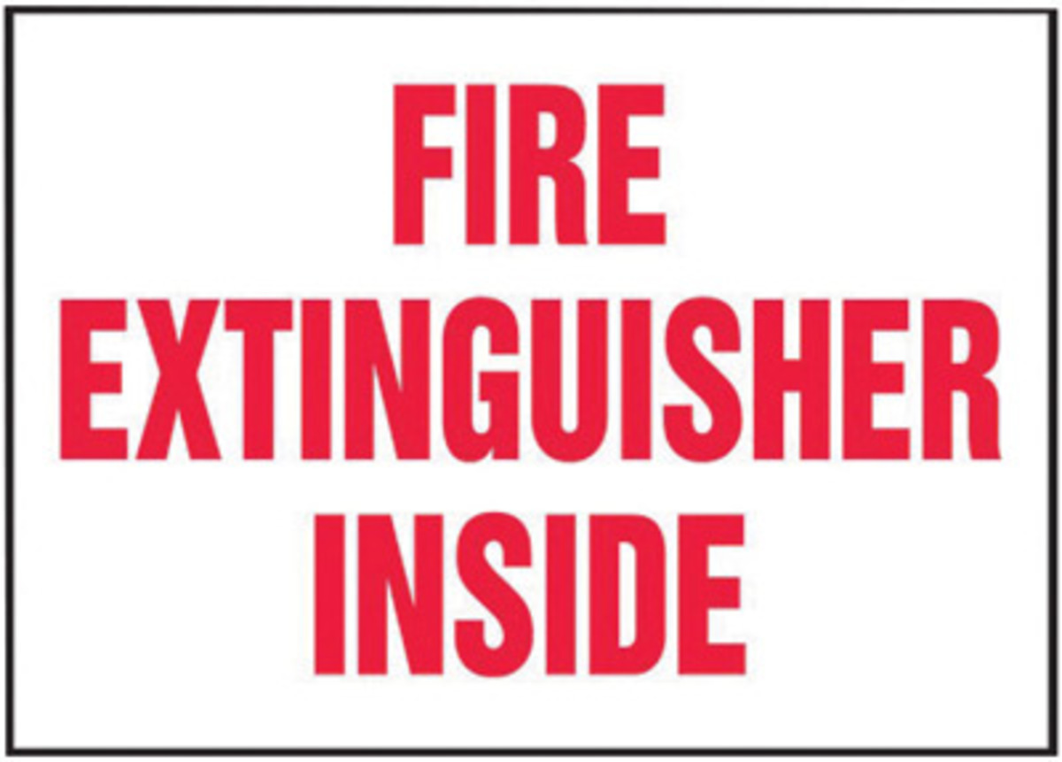 Accuform Signs 3 12 X 5 Red And White 4 mil Adhesive A81LFXG440VSP for sale online at autumn supply