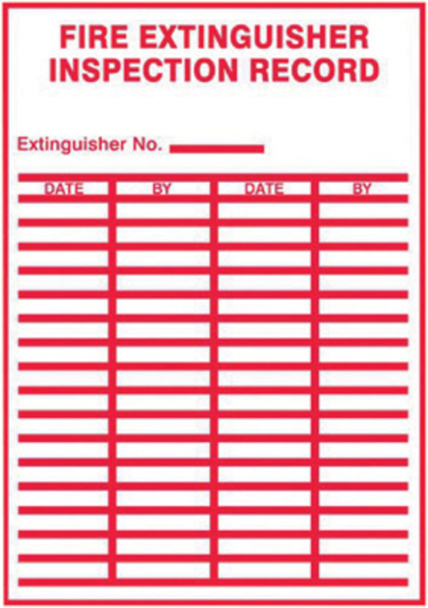 Accuform Signs 5 X 3 12 Red And White 4 mil Adhesive A81LFXG529VSP for sale online at autumn supply