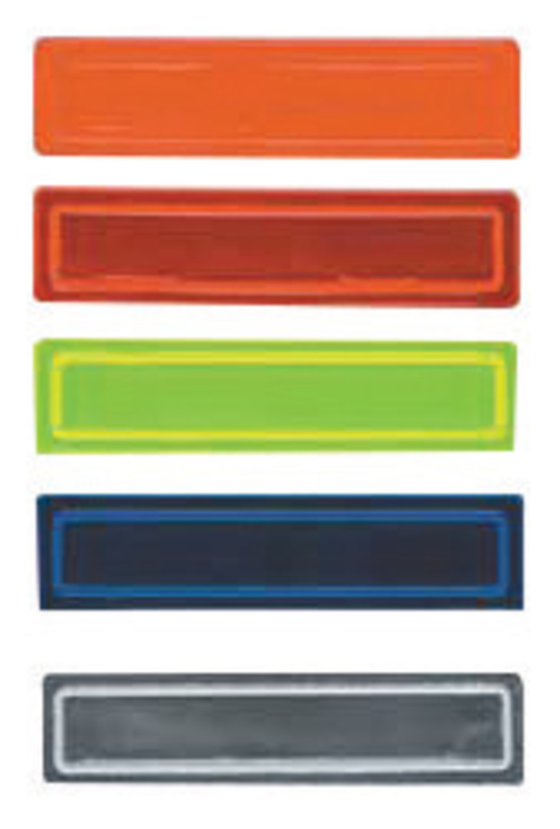 Accuform Signs 1 X 4 Fluorescent Lime Green And Yello A81LHR104GNYL for sale online at autumn supply