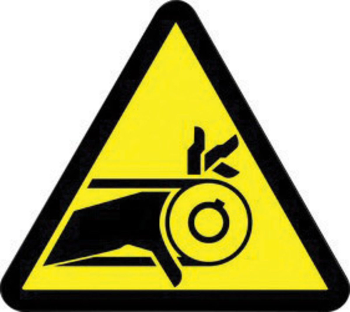 Accuform Signs 4 Black And Yellow 6 mil Adhesive Dura A81LSGW1424 for sale online at autumn supply