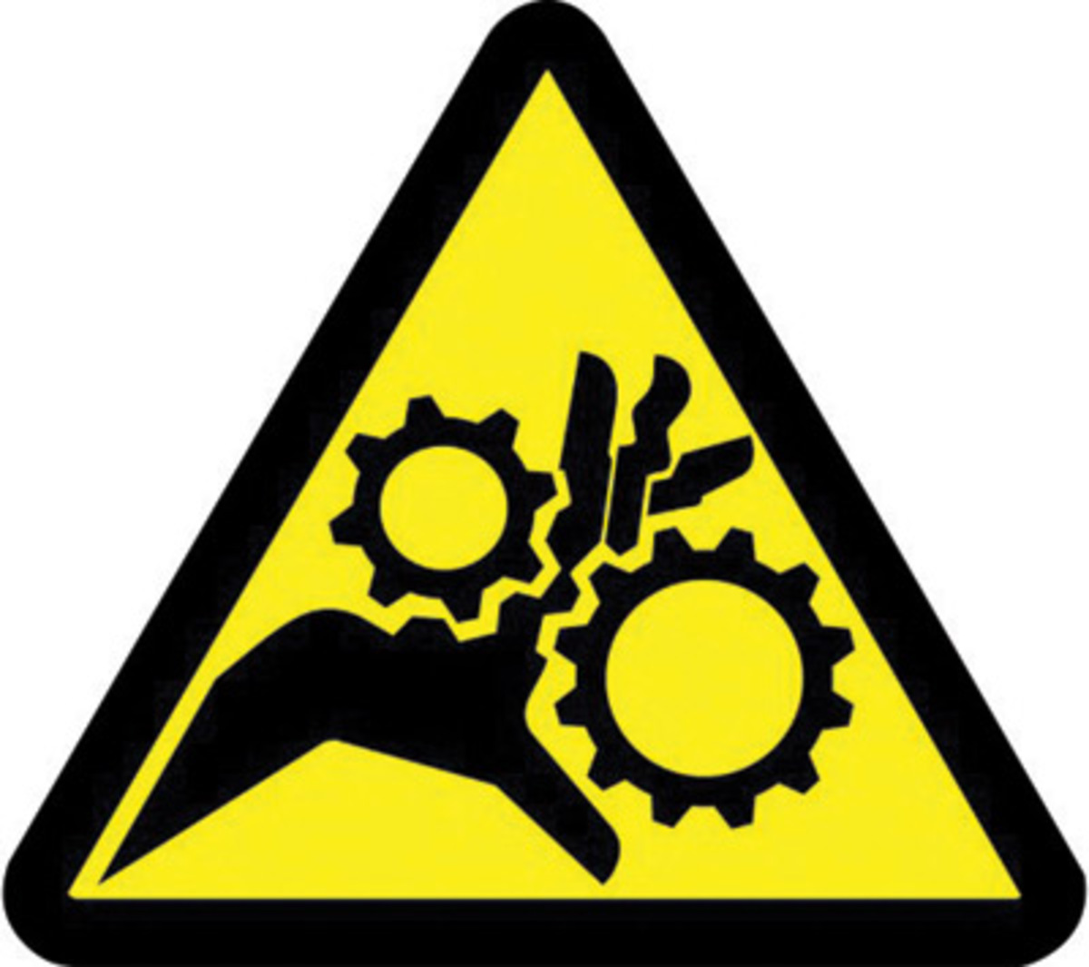 Accuform Signs 2 Yellow And Black 6 mil Adhesive Dura A81LSGW1452 for sale online at autumn supply