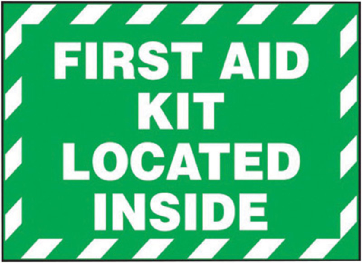 Accuform Signs 3 12 X 5 White And Green 6 mil Adhesiv A81LVHR560XVE for sale online at autumn supply