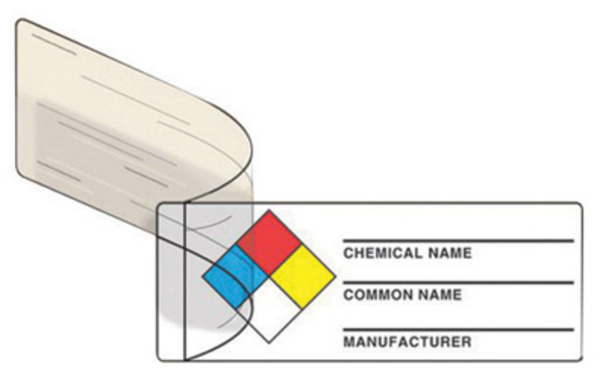 Accuform Signs 1 X 3 SelfLaminating Adhesive Vinyl La A81LZN401EV for sale online at autumn supply