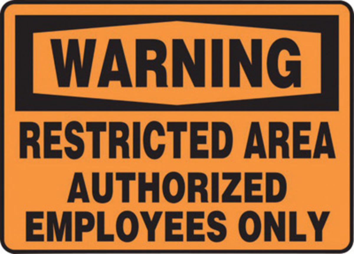 Accuform 10 X 14 Black And Orange Plastic Safety Sign A81MADM306VP for sale online at autumn supply