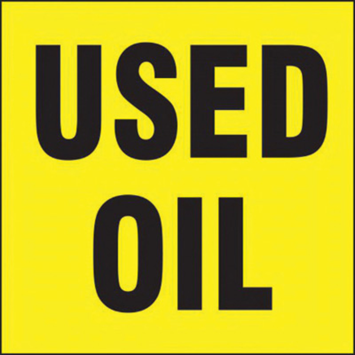 Accuform Signs 6 X 6 Black And Yellow 2 mil Adhesive A81MHZW512EVC for sale online at autumn supply