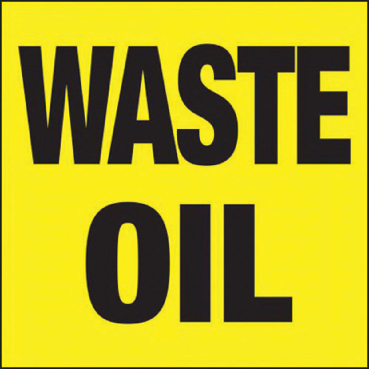 Accuform Signs 6 X 6 Black And Yellow Adhesive Coated A81MHZW514PSP for sale online at autumn supply