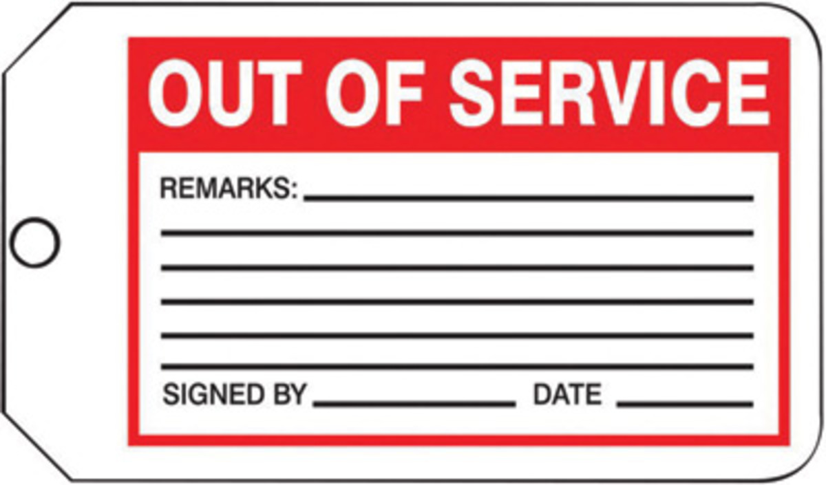 Accuform Signs 5 34 X 3 14 Red Black And White 15 mil A81MMT329PTP for sale online at autumn supply