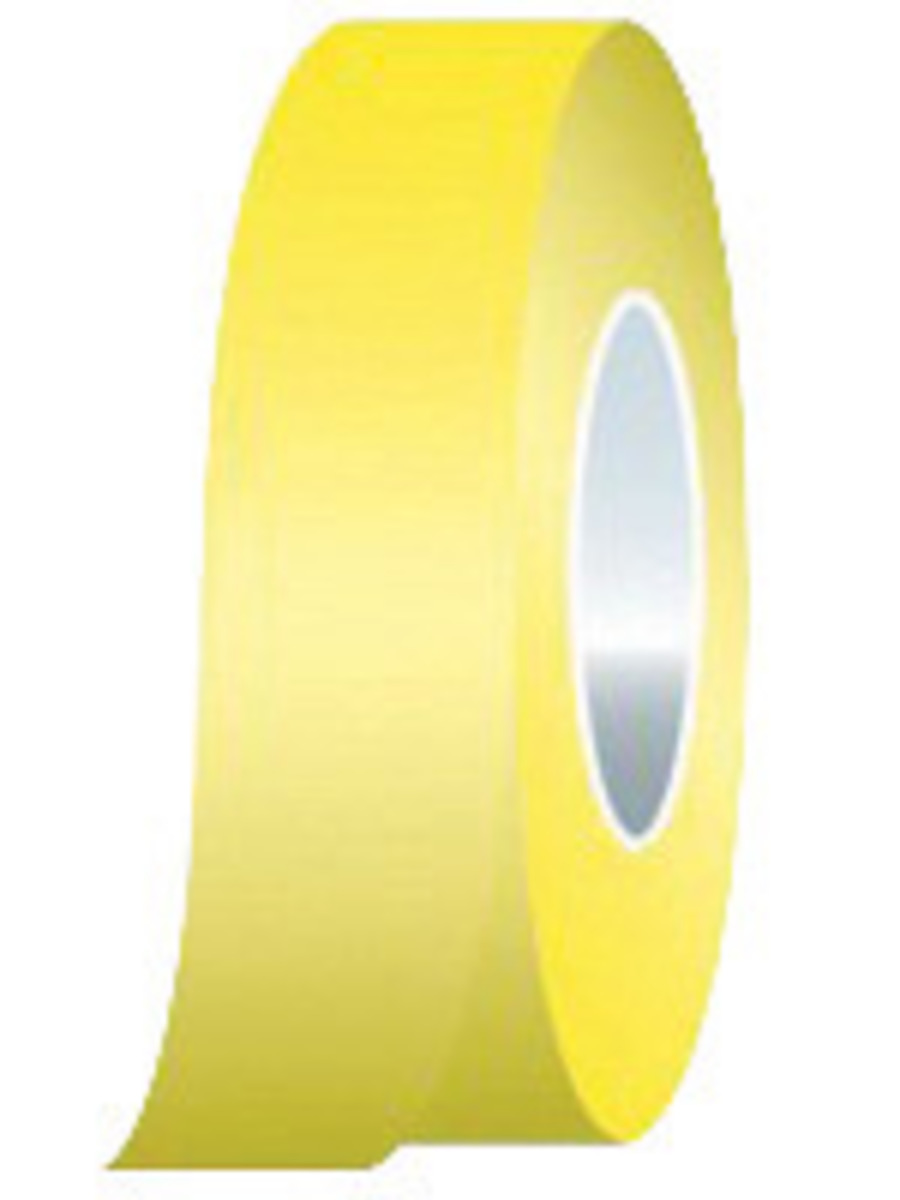 Accuform Signs 1 X 108 Yellow 6 mil SelfAdhesive Viny A81PTM613YL for sale online at autumn supply
