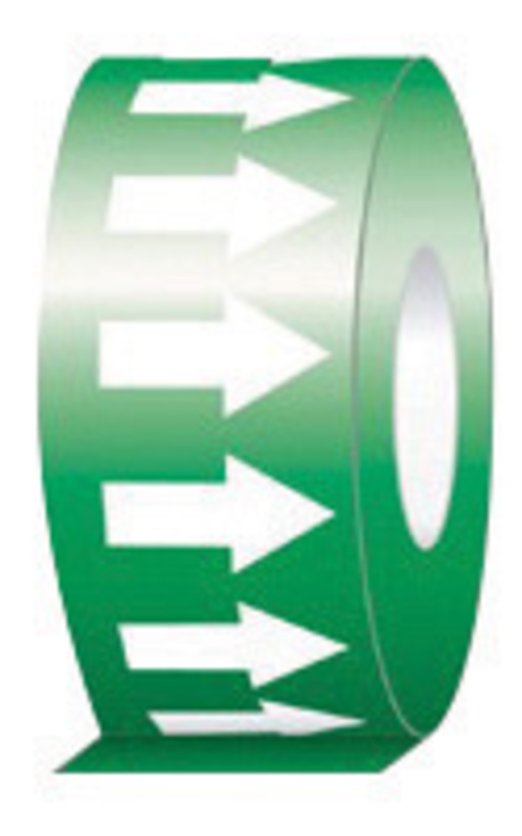 Accuform Signs 1 X 54 Green And White 6 mil SelfAdhes A81RAW252GNWT for sale online at autumn supply