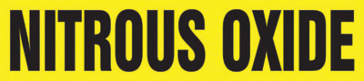 Accuform Signs 4 X 24 Black And Yellow 4 mil Vinyl Se A81RPK537SSH for sale online at autumn supply
