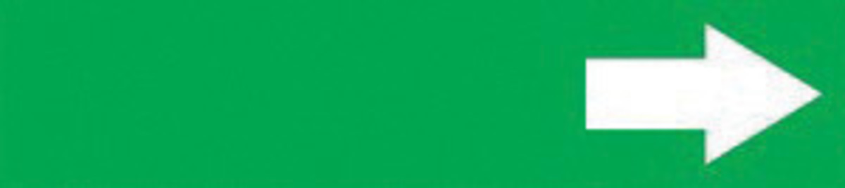 Accuform Signs 1 12 X 8 White And Green 4 mil Vinyl S A81RPK767SSB for sale online at autumn supply
