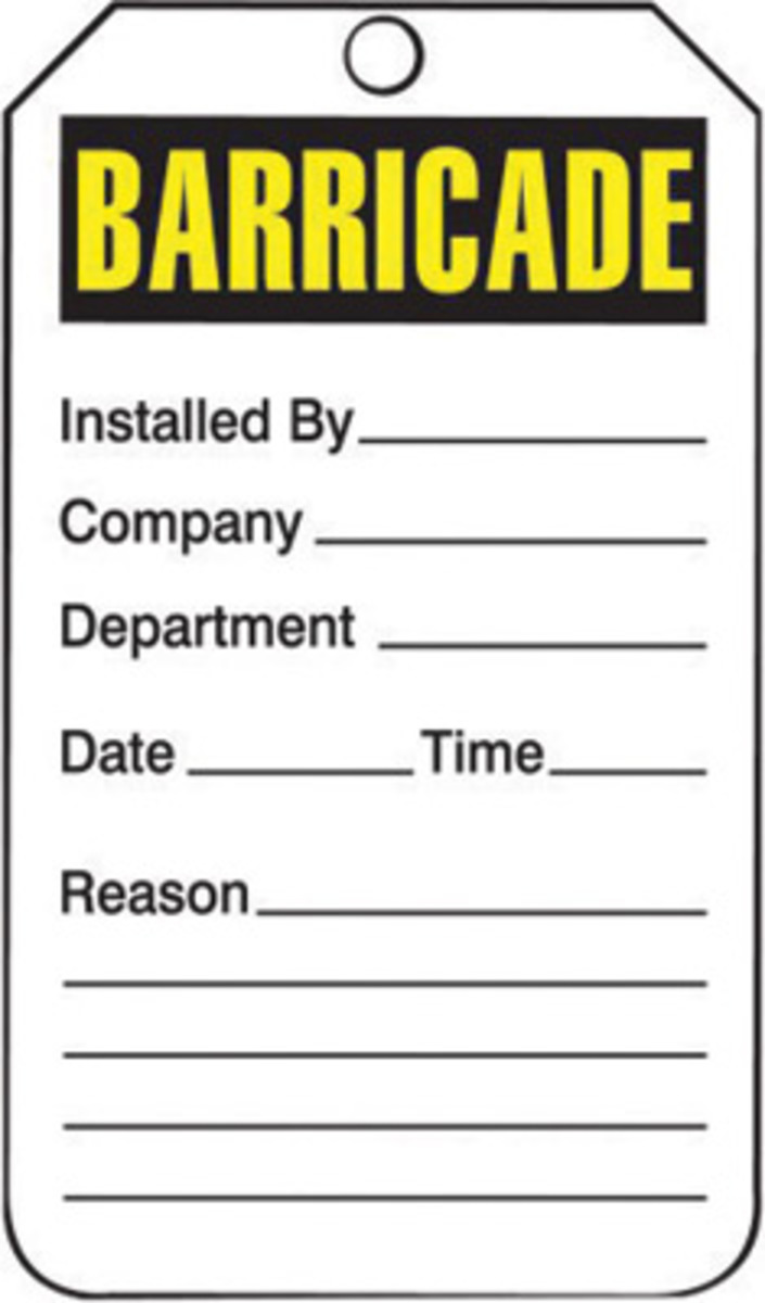 Accuform Signs 5 34 X 3 14 Yellow Black And White 10 A81TAB101CTP for sale online at autumn supply