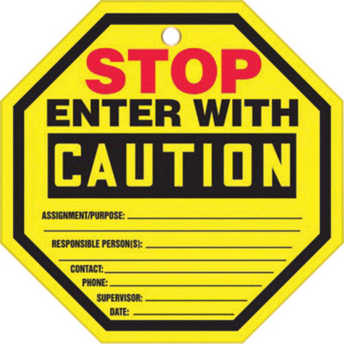 Accuform Signs 8 X 8 Red Black And Yellow 10 mil PFCa A81TAP805CTP for sale online at autumn supply