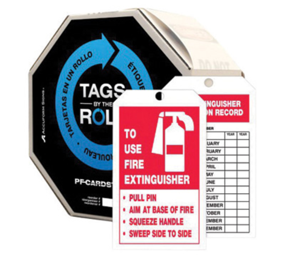 Accuform Signs 6 14 X 3 Red Black And White 10 mil PF A81TAR712 for sale online at autumn supply