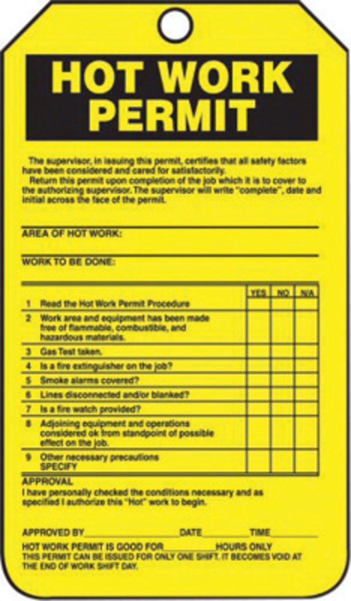 Accuform Signs 5 34 X 3 14 Black And Yellow 10 mil PF A81TCS372CTP for sale online at autumn supply