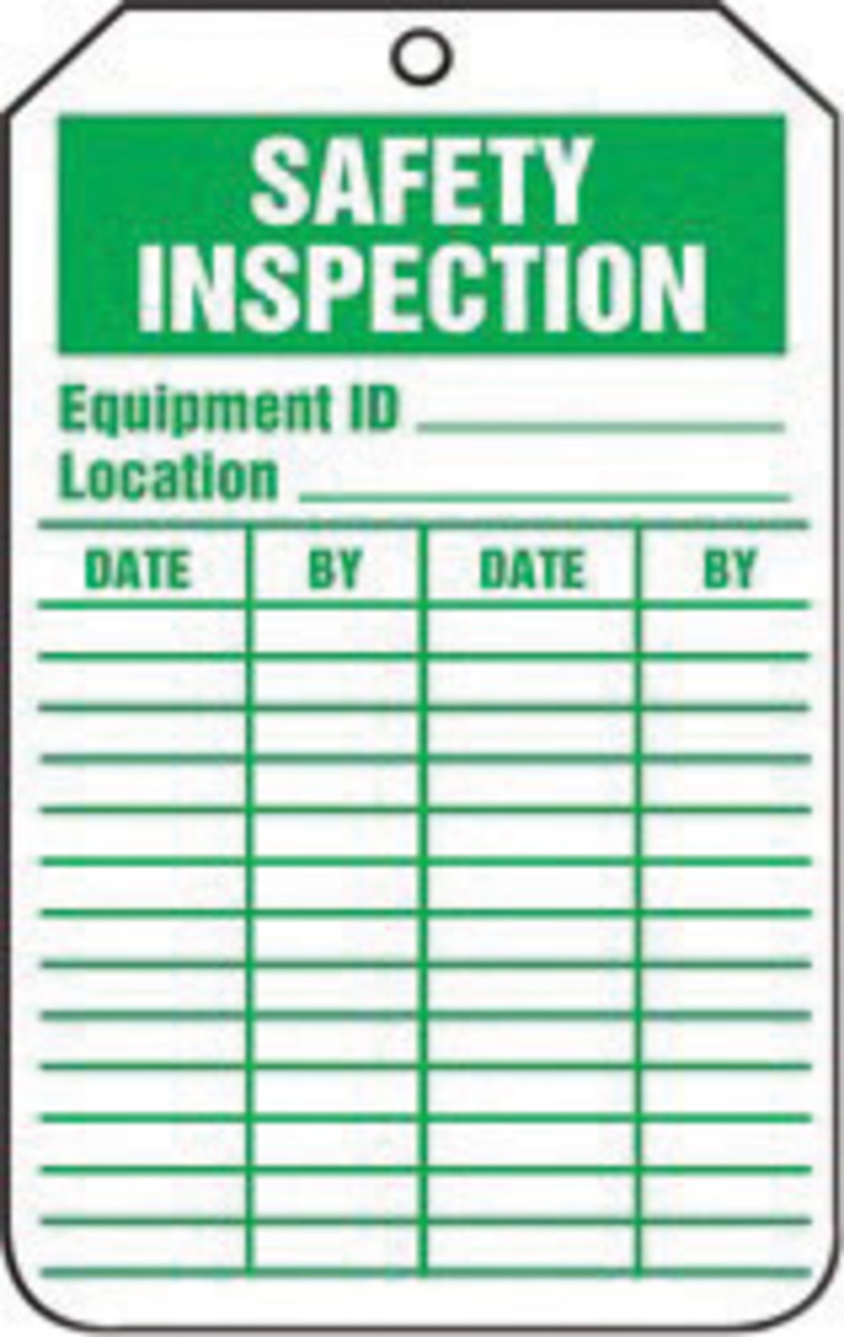 Accuform Signs 5 34 X 3 14 Green And White 15 mil RPP A81TRS317PTP for sale online at autumn supply