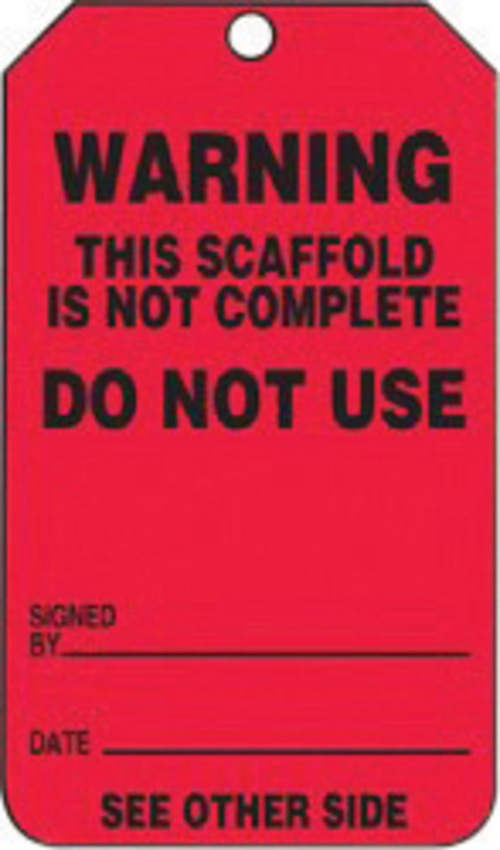 Accuform Signs 5 34 X 3 14 Black And Red 10 mil PFCar A81TRS322CTP for sale online at autumn supply