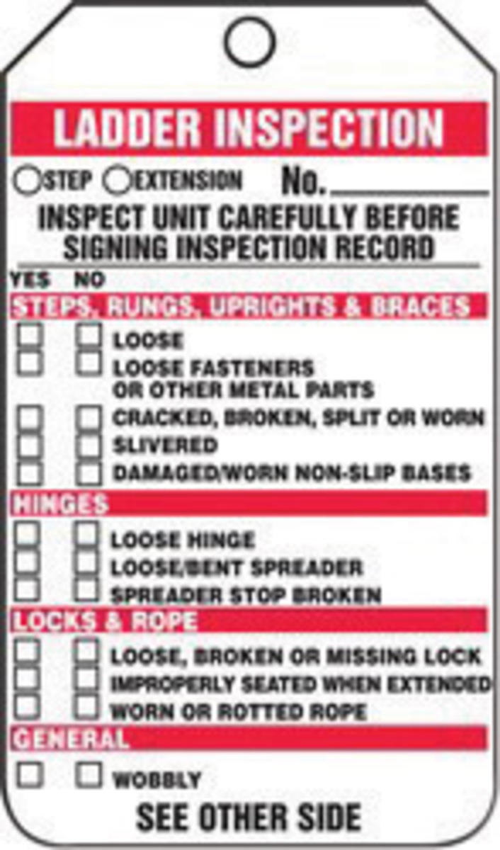 Accuform Signs 5 34 X 3 14 Red Black And White 15 mil A81TRS340PTP for sale online at autumn supply
