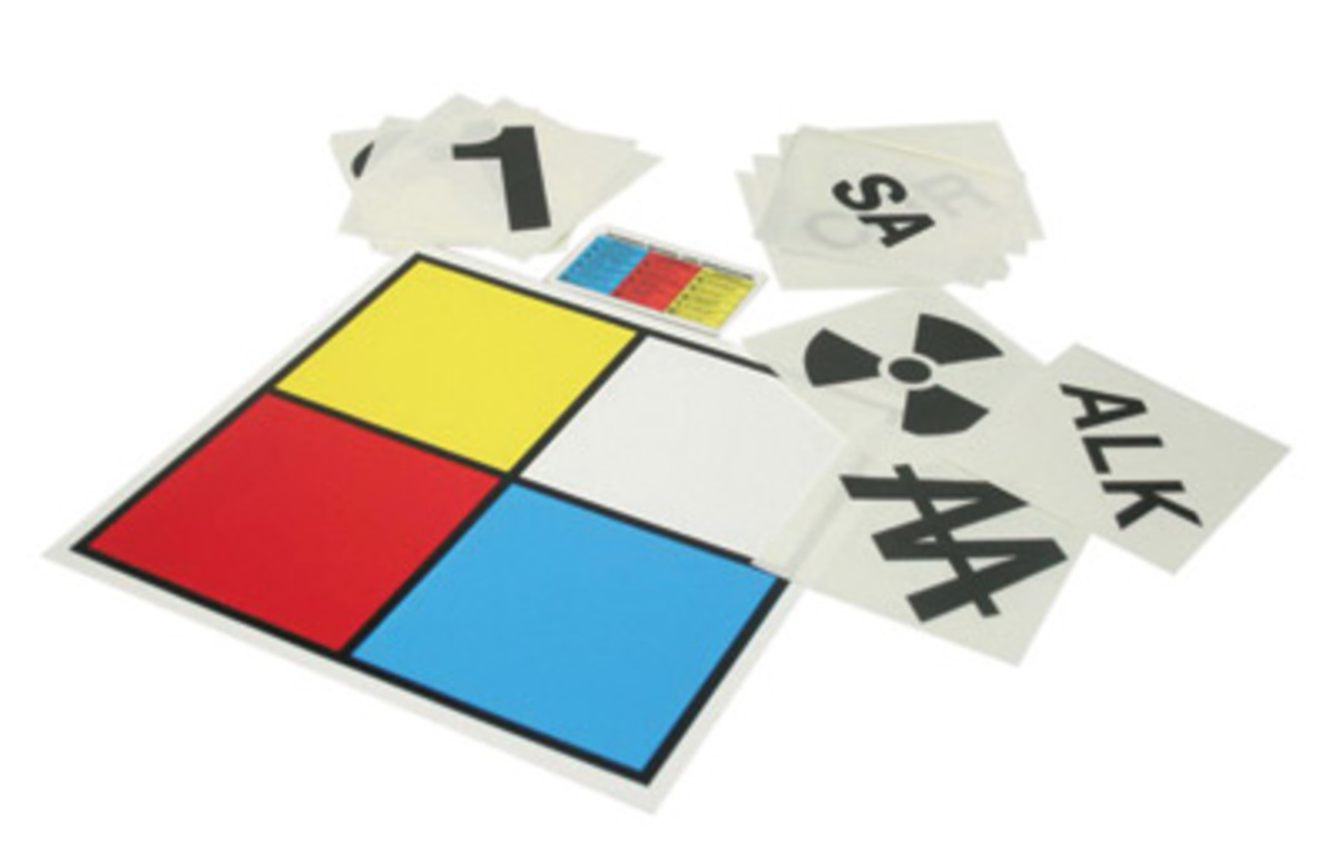 Accuform Signs 10 X 10 Blue Red White And Yellow Pres A81ZFD101EV for sale online at autumn supply