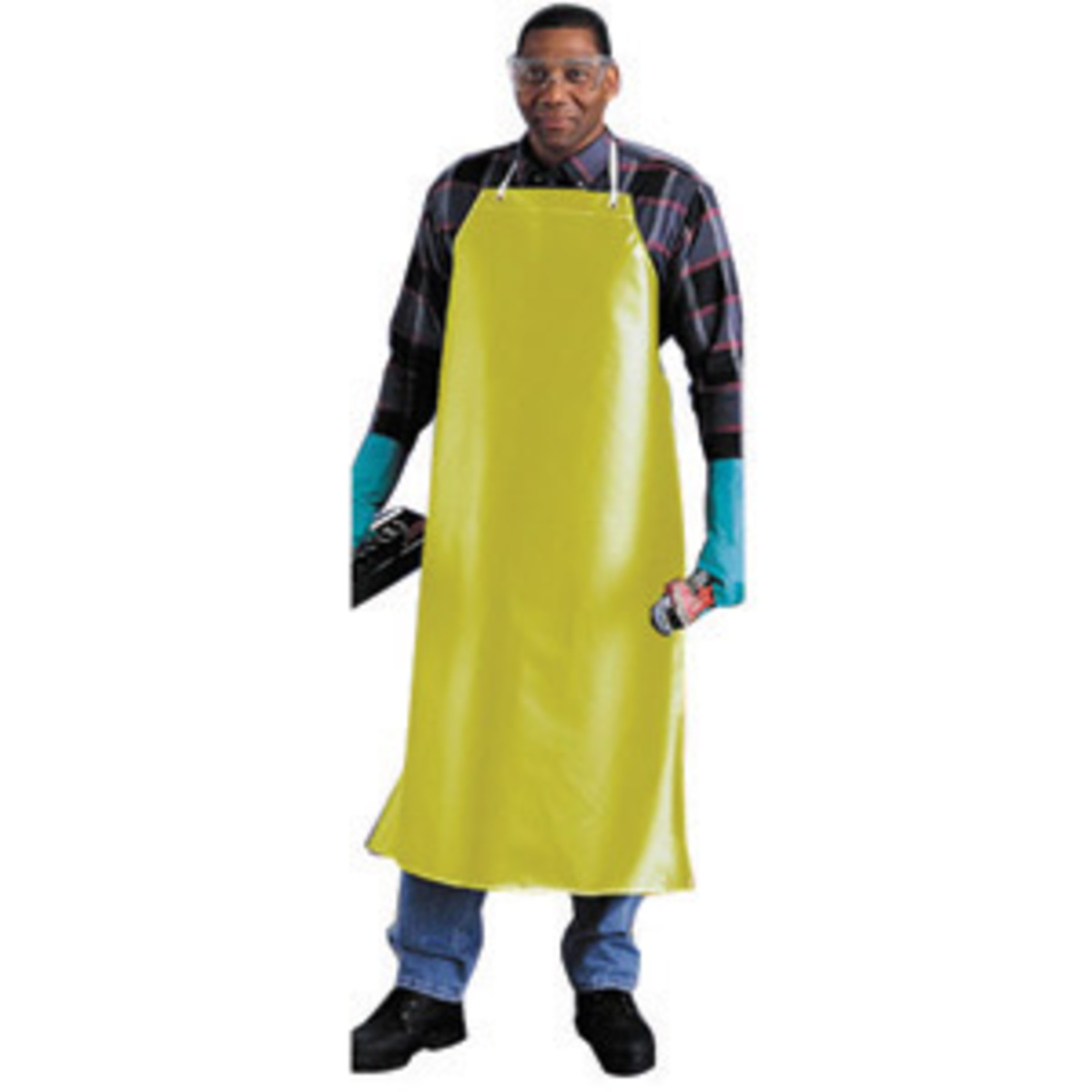 Ansell 35 X 45 Yellow PVC Polyester Heavy Duty Chemic ANE56-300-35X45 for sale online at autumn supply