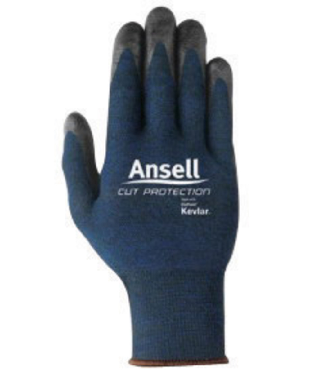 Ansell ActivArmr® INTERCEPT™ Technology And DuPont™ Kevlar® Cut Resistant Gloves With Foam Nitrile Coated Palm