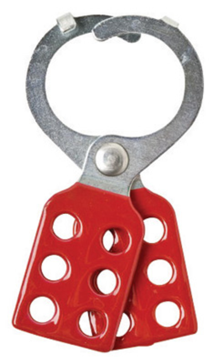 Brady Red Steel Lockout Hasp BRD105719 for sale online at autumn supply