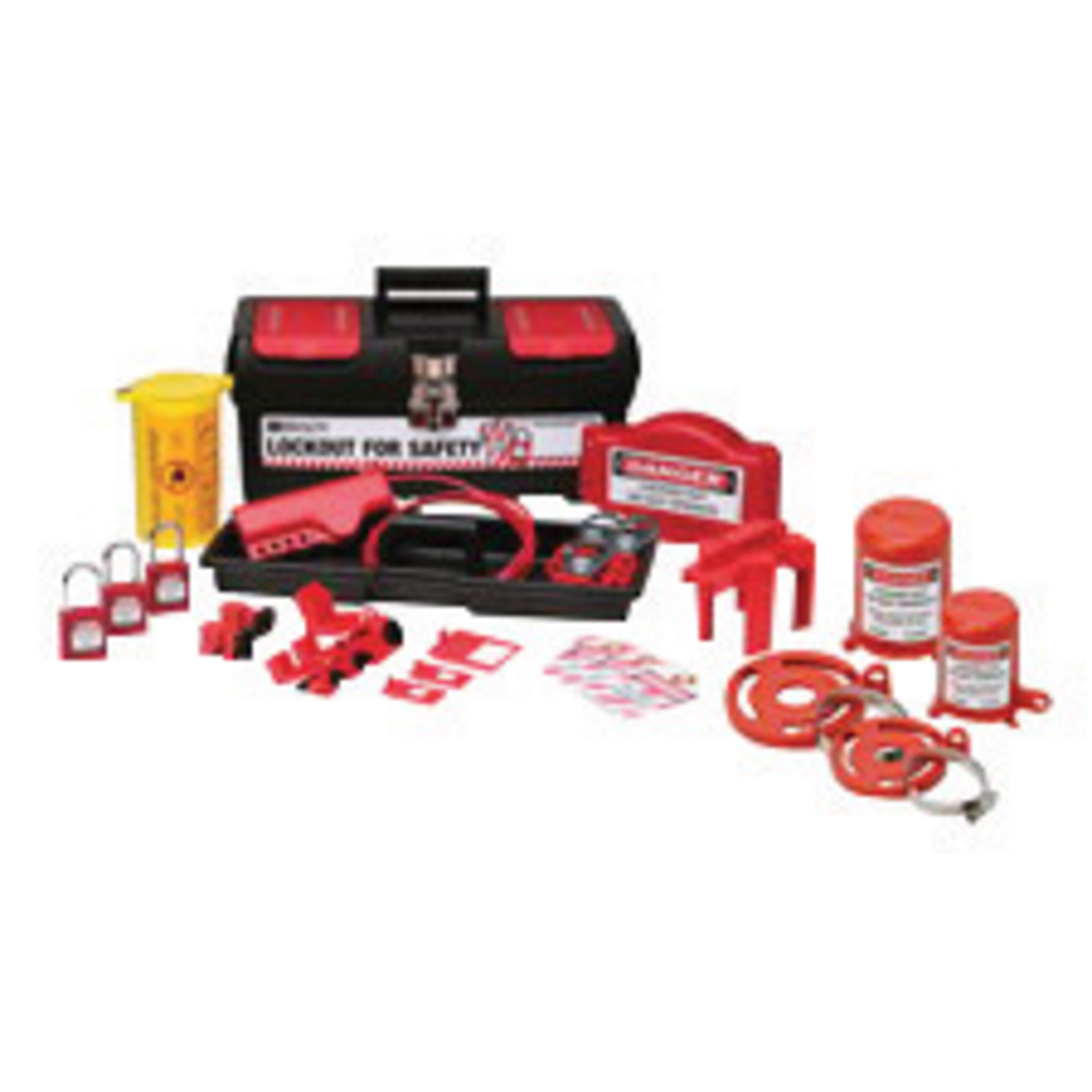 Brady® Black Polypropylene Lockout Kit
