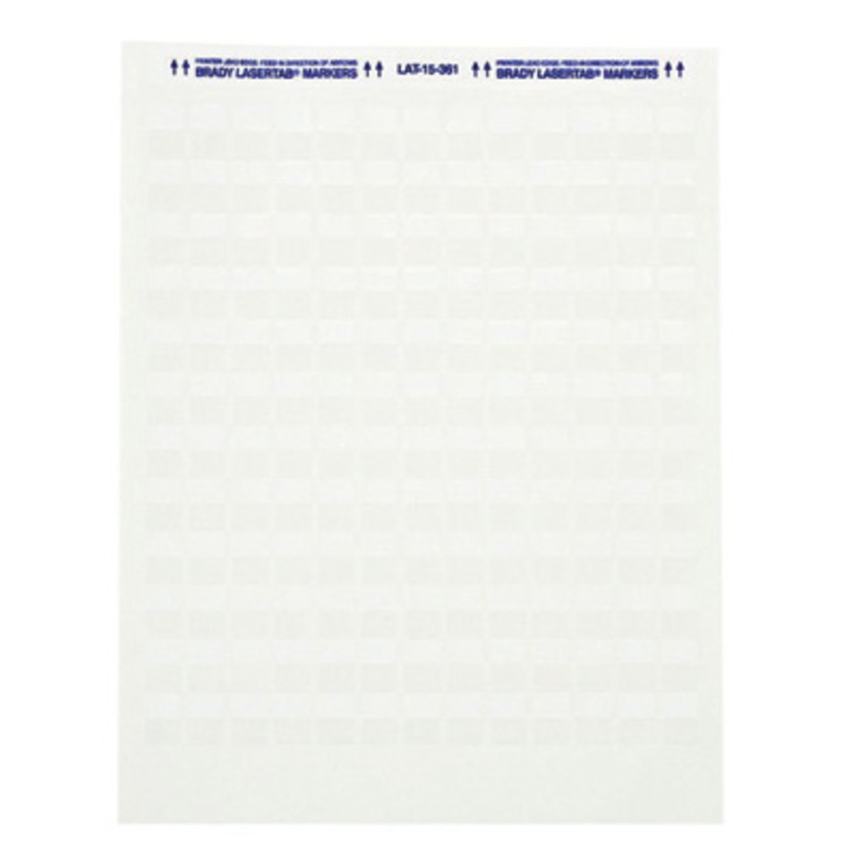 Brady 3.167 X 1.875 X 710 White LaserTab Polyester La BRD29766 for sale online at autumn supply