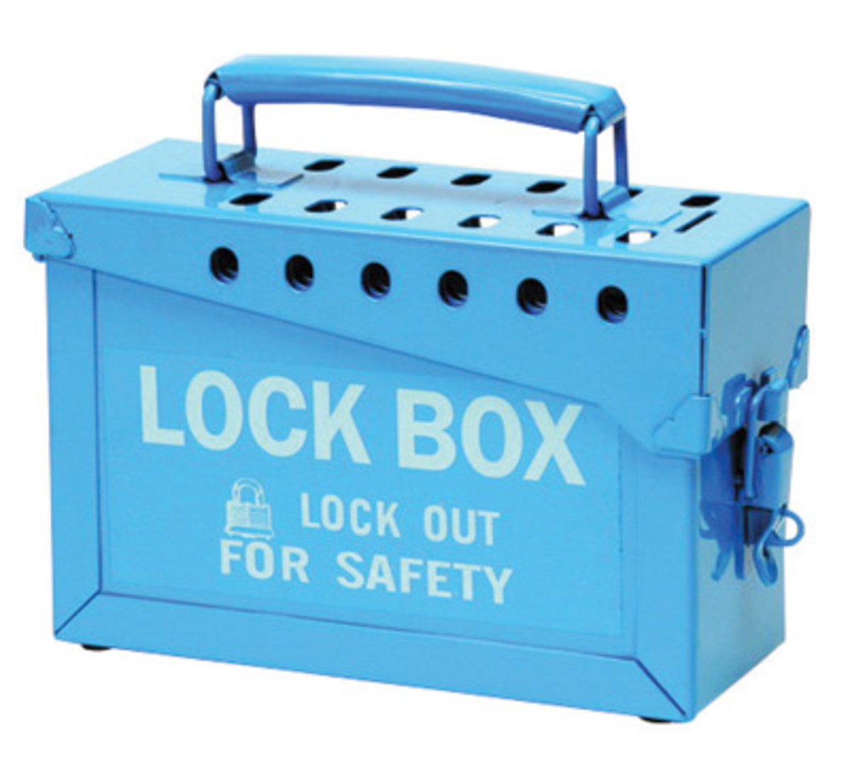 Brady Blue Steel Lock Box LOCK BOX LOCKOUT FOR SAFETY BRD45190 for sale online at autumn supply