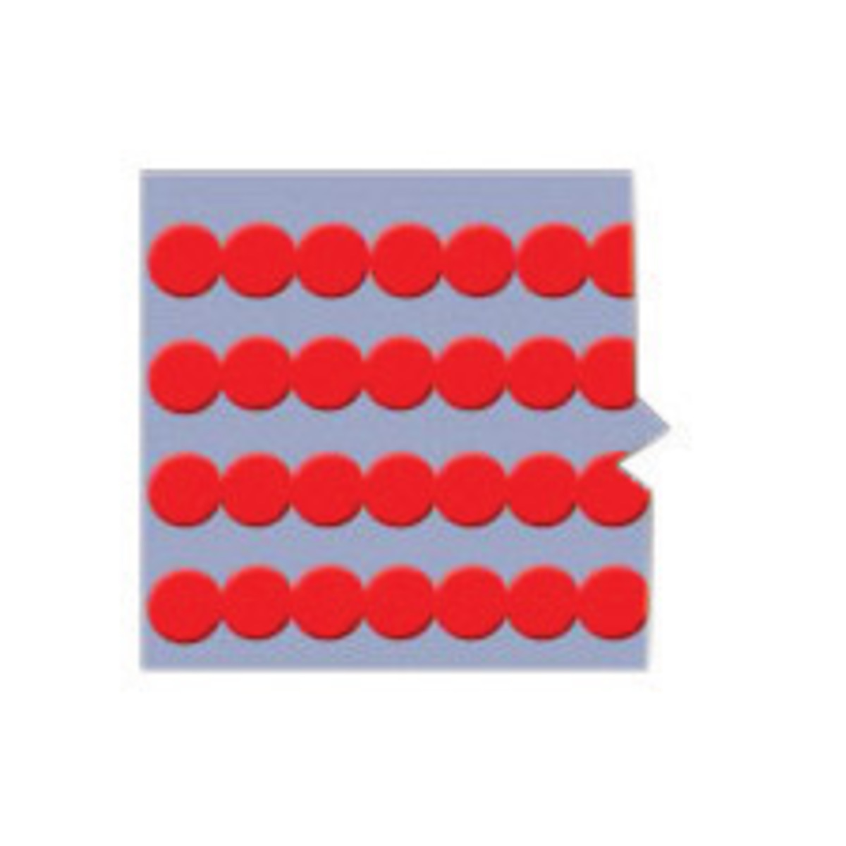 Brady 14 Red QuikDots Vinyl Wire Marker BRD49319 for sale online at autumn supply