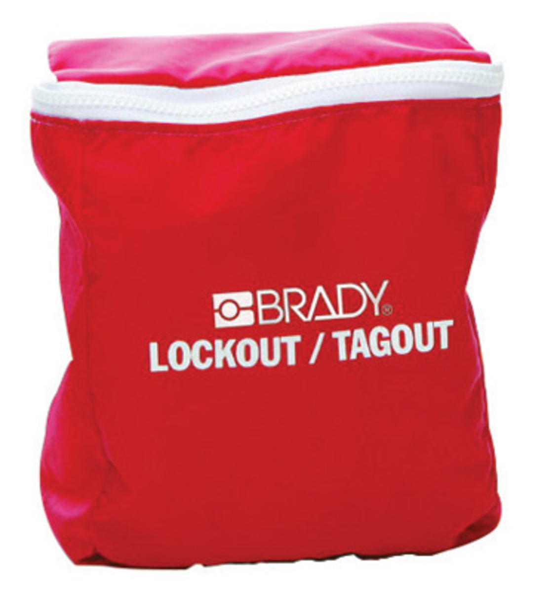 Brady Red Nylon Lockout Pouch BRD50979 for sale online at autumn supply
