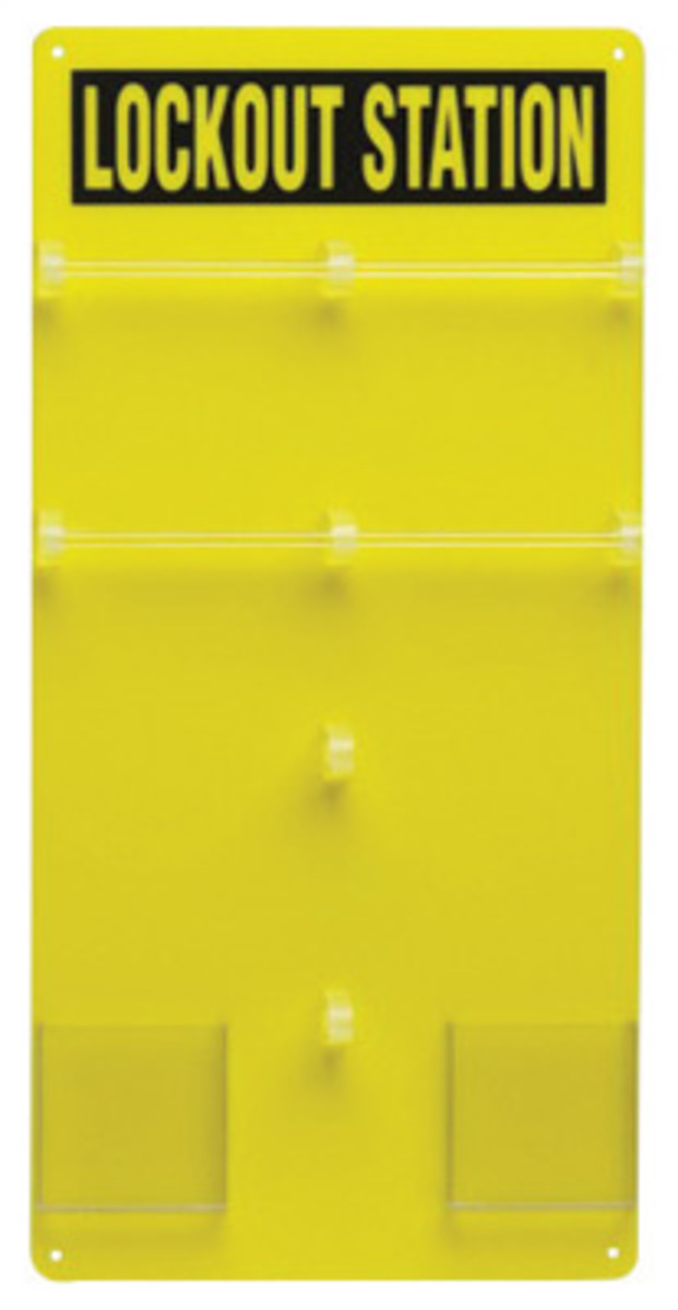 Brady Black Acrylic Padlock Board LOCKOUT STATION BRD50991 for sale online at autumn supply