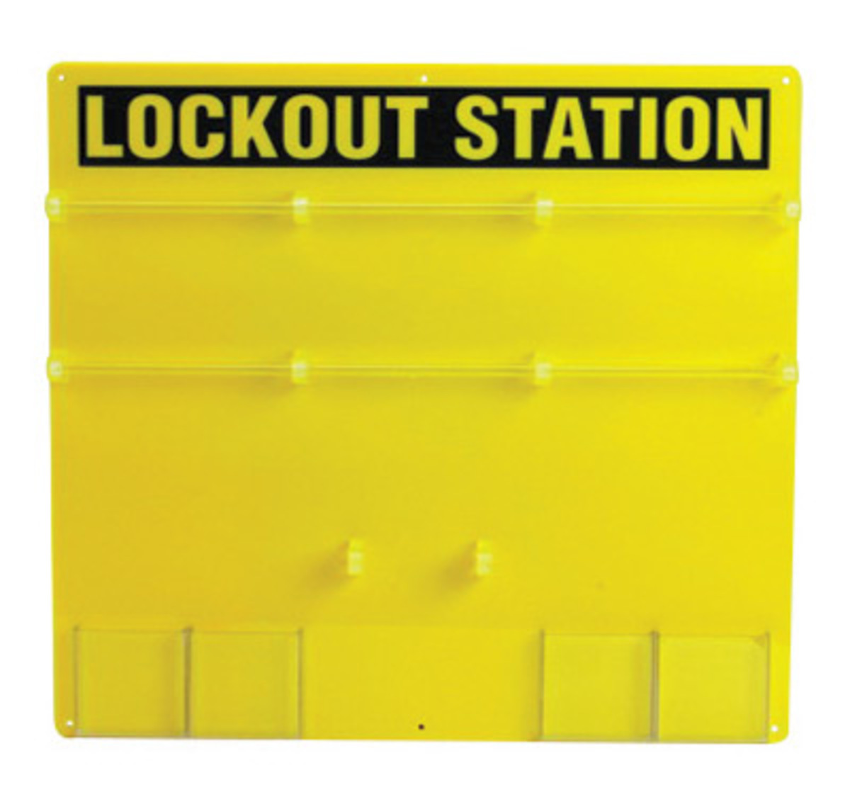 Brady Black Acrylic Padlock Board LOCKOUT STATION BRD50992 for sale online at autumn supply