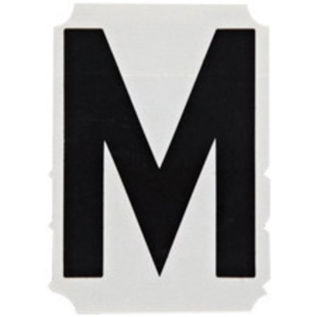 Brady 3 Black QuikAlign Vinyl Label M BRD5100-M for sale online at autumn supply