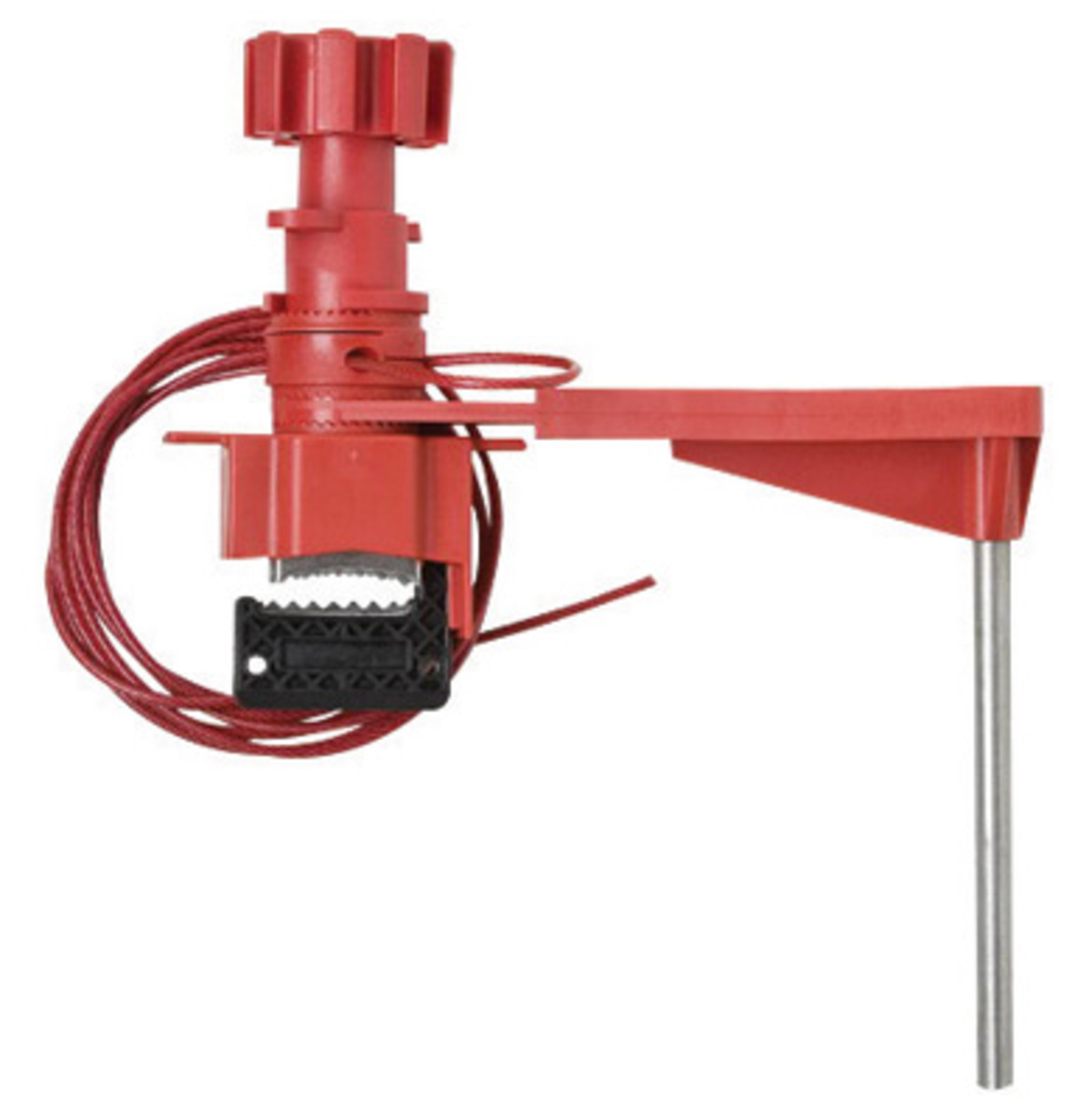 Brady® Red Reinforced Brass/Fiberglass/Nylon/Stainless Steel Lockout