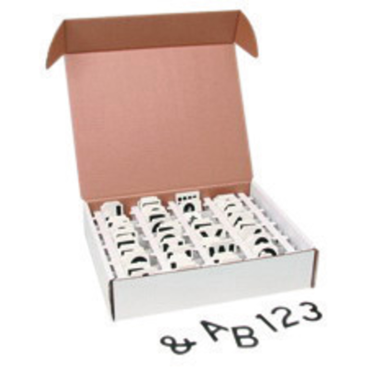Brady 2 14 Black QuikAlign Vinyl Label A Z BRD52207 for sale online at autumn supply