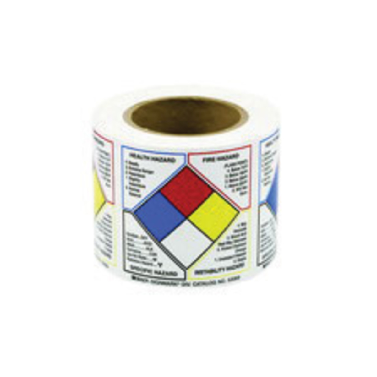 Brady 4 X 4 Black Paper NFPA Diamond Label HEALTH HAZ BRD53069 for sale online at autumn supply