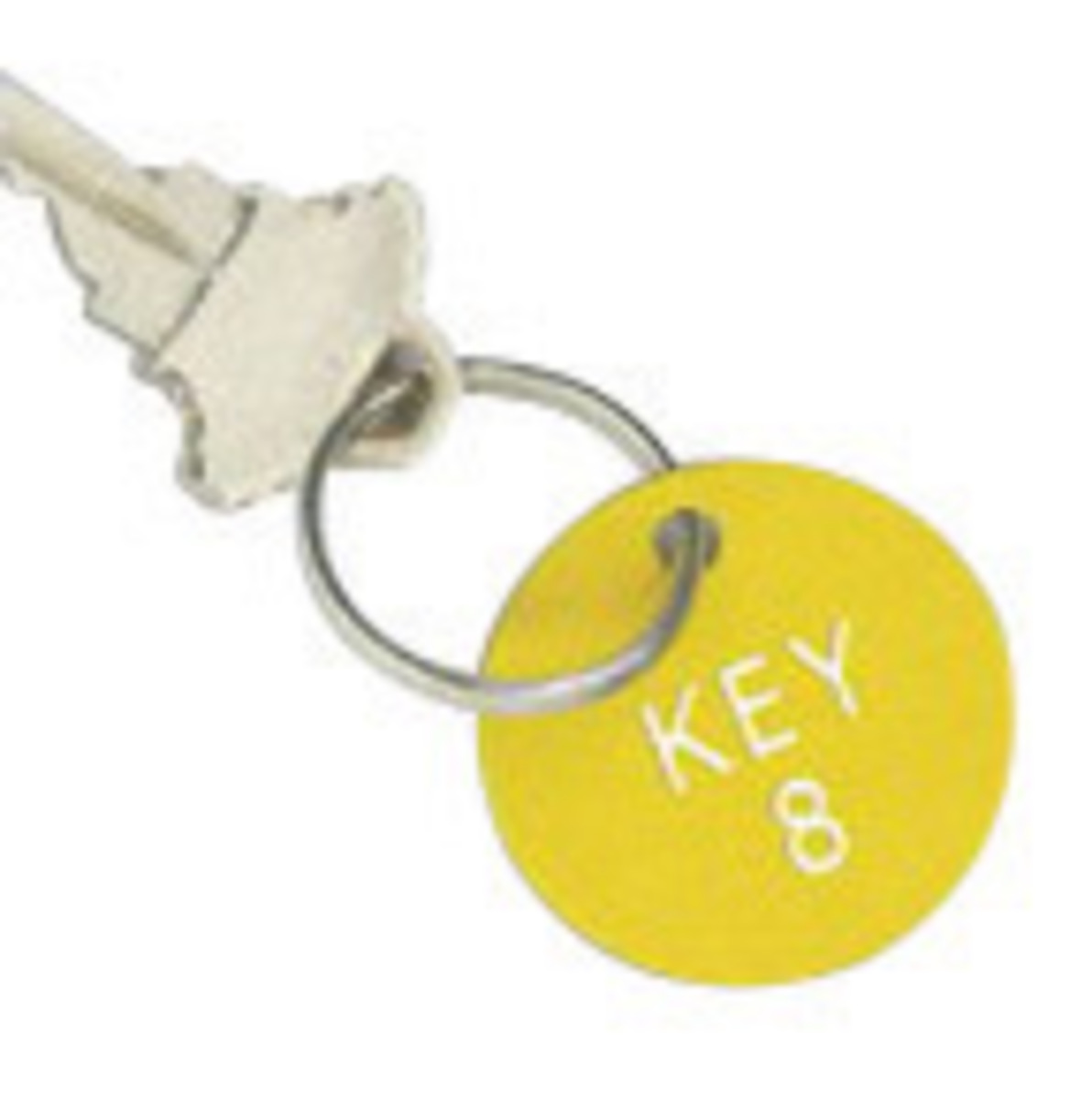 Brady® Silver Metal Key Ring (10 ea)