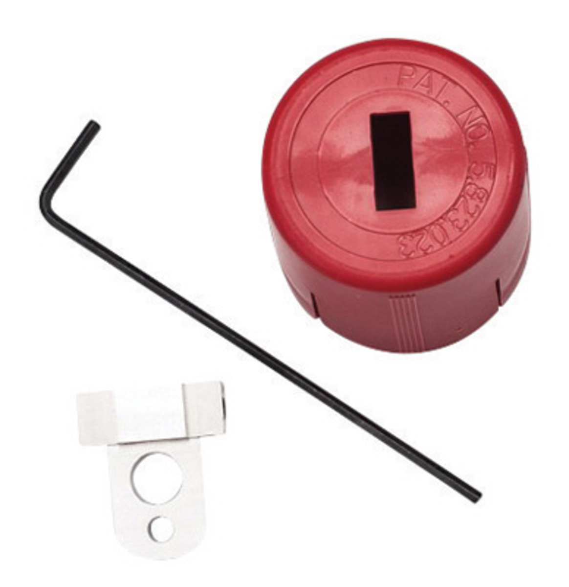 Brady® Red Reinforced Aluminum/Fiberglass/Nylon SMC Lockout