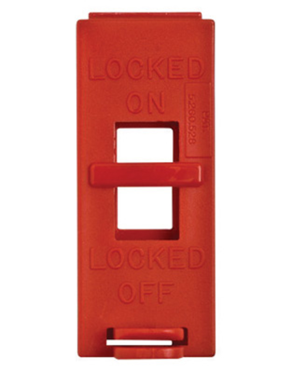 Brady Red Polypropylene Lockout BRD65392 for sale online at autumn supply