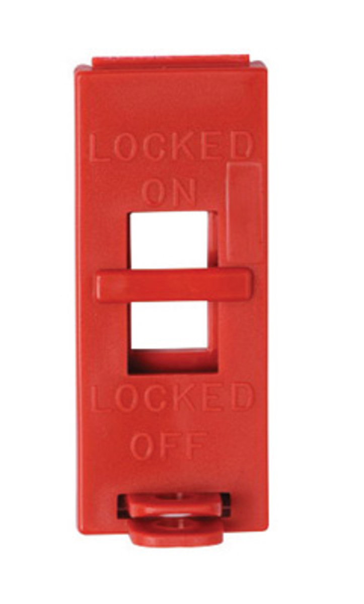 Brady Red Polypropylene Lockout 6 ea BRD65696 for sale online at autumn supply