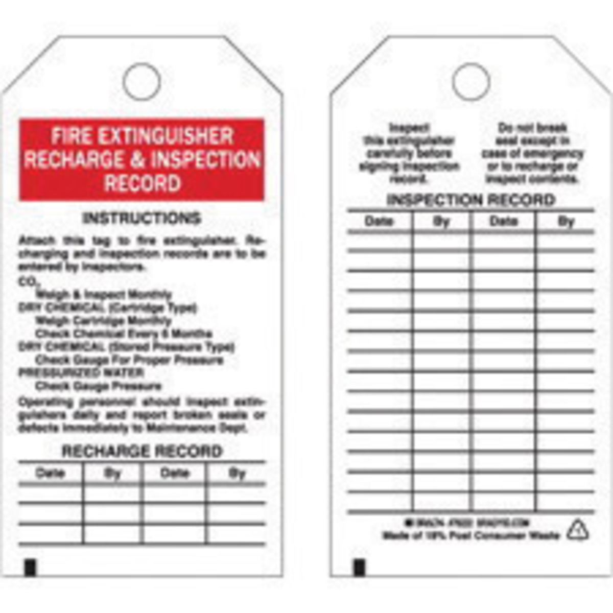 Brady 5 34 X 3 Black Polyester Tag INSTRUCTIONS ATTAC BRD76222 for sale online at autumn supply